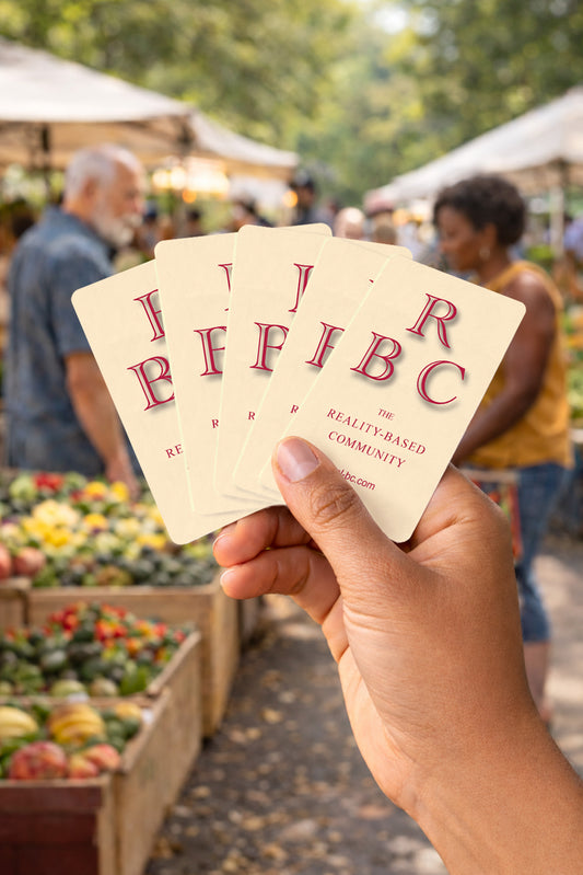 Reality-Based Community Card — 5-Pack