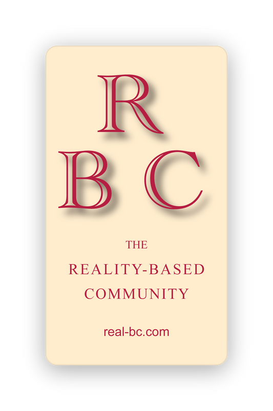 Reality-Based Community Card